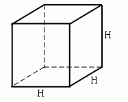 立方体の体積
